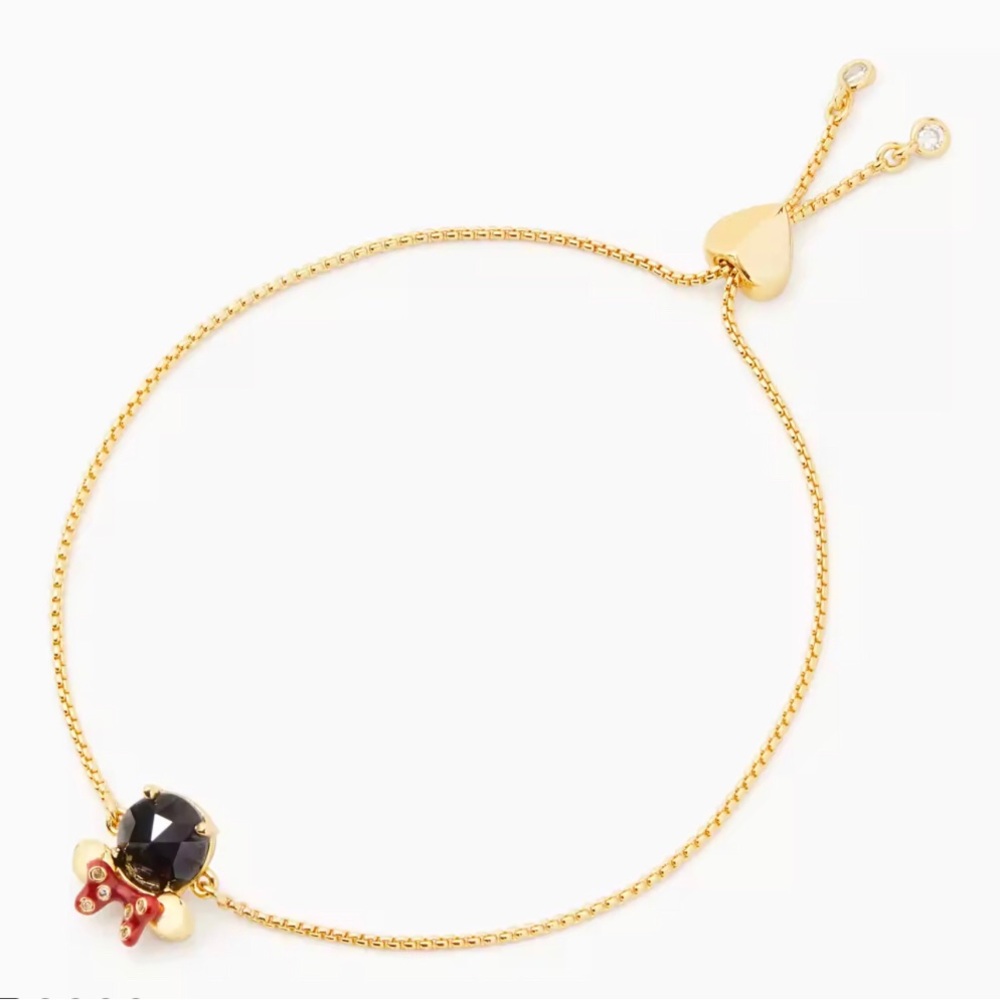 ***SOLD***Bundle: Disney X Kate Spade New York Minnie Necklace + Slider Bracelet